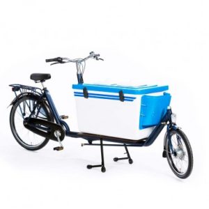 BICICLETTA CARGO ELETTRICA LUNGA COOL BOX - BAKFIETS