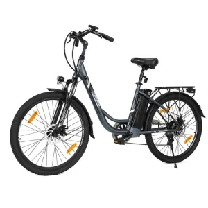 Bicicletta elettrica urbana Touroll B1 - Motore da 250W - Batteria da 15,6 Ah - Velocità massima 25 km/h - Shimano 7 velocità