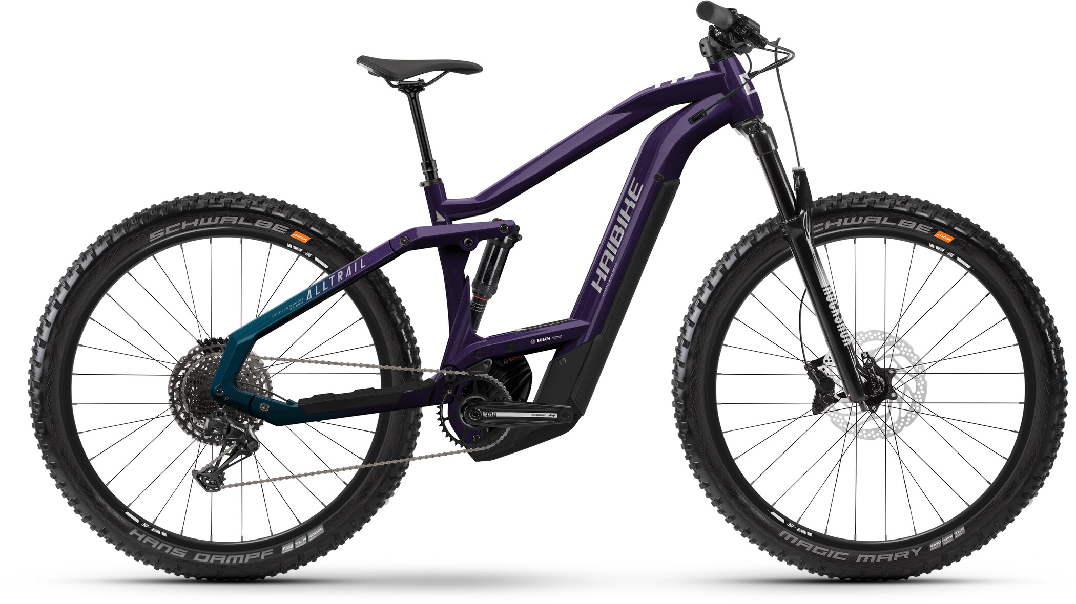 HAIBIKE ALLTRAIL 8 29" Mountain bike elettrica viola 2022 – 250 W – 85 Nm – 25 km/h