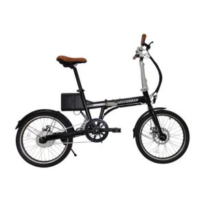 MOVERACE – Bicicletta elettrica pieghevole e-bike Urban EvoUrban eBike 20′ Nera 50 km 25 km/h