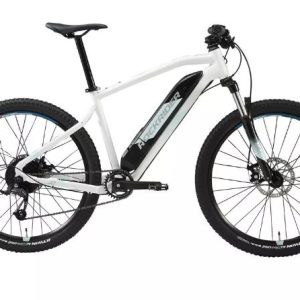 Bicicletta elettrica da montagna da donna E-ST100 bianca 27''5
