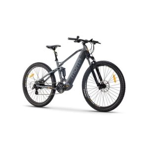 Bicicletta a pedalata assistita – Mountain bike elettrica (e-MTB), 27,5”, sospensioni complete, cambio SHIMANO a 24 velocità e freni a disco idraulici