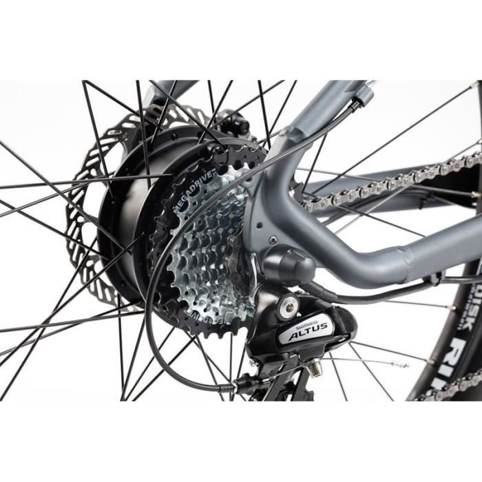 Bicicletta a pedalata assistita – Mountain bike elettrica (e-MTB), 29”, Sospensione anteriore, trasmissione SHIMANO a 24 velocità e freni a disco idraulici - immagine 2