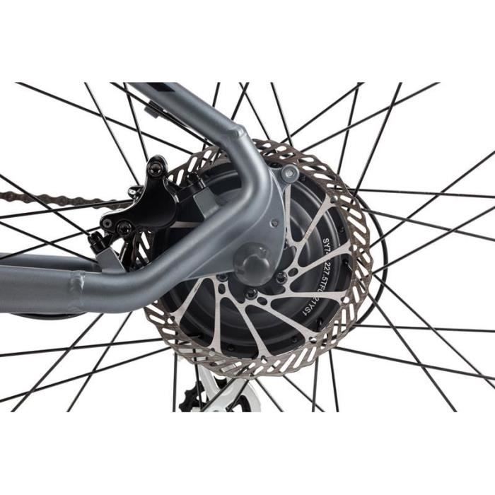 Bicicletta a pedalata assistita – Mountain bike elettrica (e-MTB), 29”, Sospensione anteriore, trasmissione SHIMANO a 24 velocità e freni a disco idraulici - immagine 4