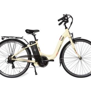 Bicicletta elettrica Velair City Cream 250W