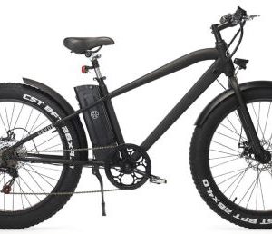 Bicicletta elettrica Revoe Fat 26'', nera, 250W