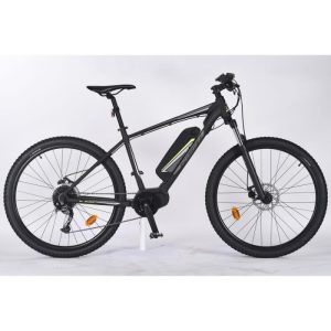 Mountain bike elettrica da uomo da 27,5" – ECORTEX – Telaio in alluminio – Autonomia: 80 km – Motore centrale – Assemblata in Francia